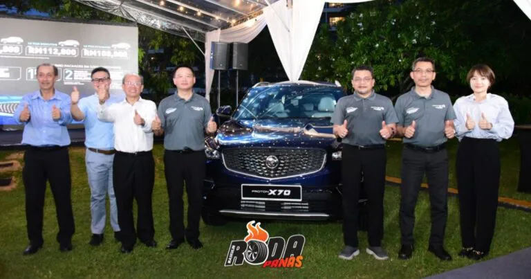 Proton Lancar X70 2025 di Sabah dan Sarawak
