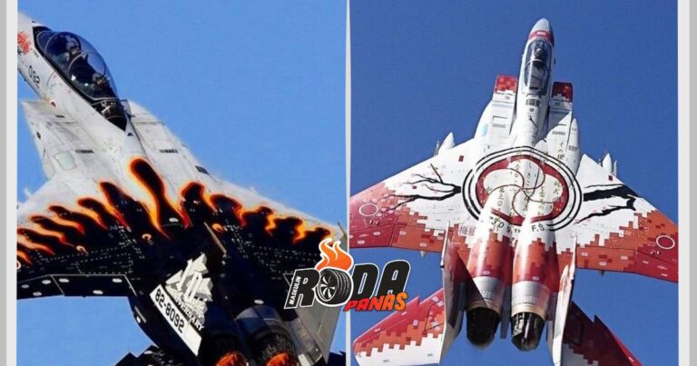 Seni Kelajuan Jet Pejuang F-15 Jepun