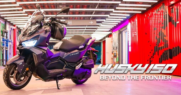 SYM Husky 150 Kini Hadir dengan Warna Baharu !