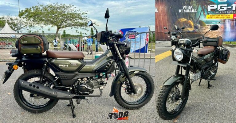 Pek Kembara GIVI Edisi Terhad untuk Yamaha PG-1