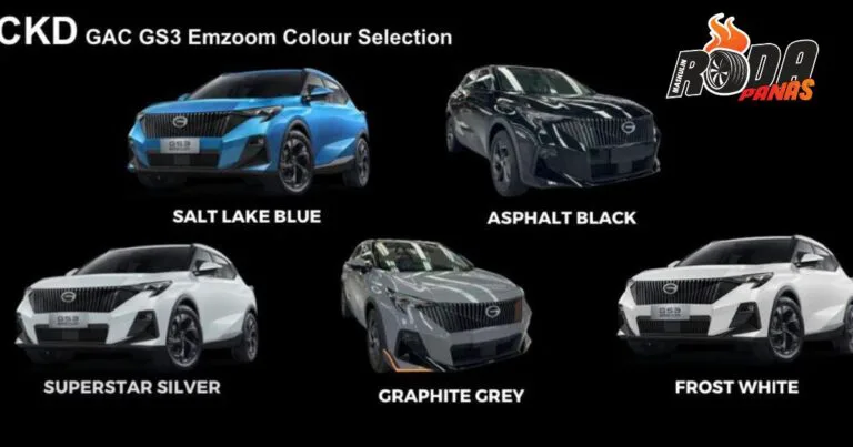 GAC GS3 Emzoom – Kini dengan Pilihan Warna Baharu