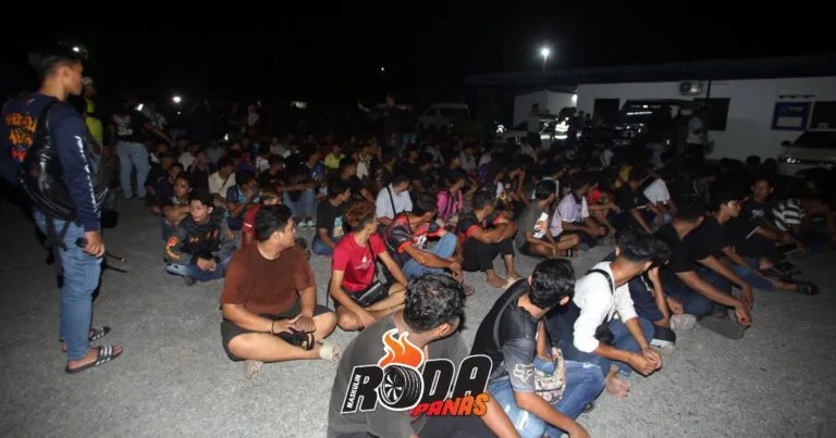 69 Pelajar Ditahan Dalam Op Samseng Jalanan di Klebang Ria