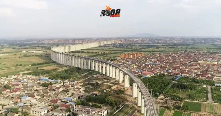 Jambatan Landasan Kereta Api Terpanjang di Dunia Sejauh 1813 Kilometer