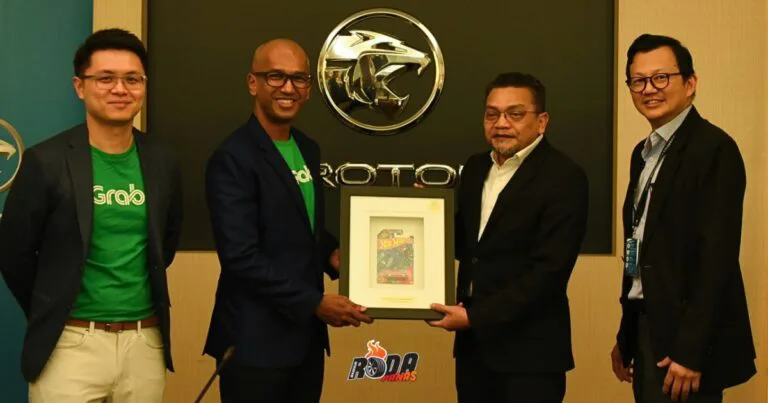 Proton Bergabung dengan Grab Malaysia untuk Memperluas Akses Kenderaan E-Hailing