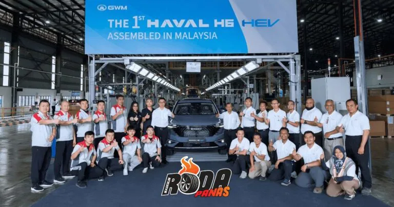 Unit CKD Pertama GWM HAVAL H6 HEV di Malaysia – Berjaya!