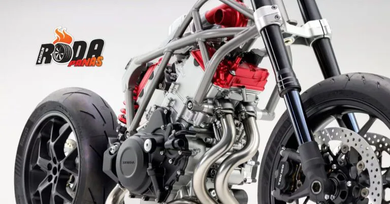 Honda Umumkan Enjin V-3 Induksi Paksaan Pertama di Dunia