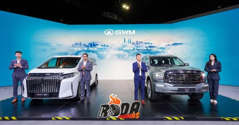 GWM Perkenal TANK 500 dan WEY 80 di KLIMS 2024