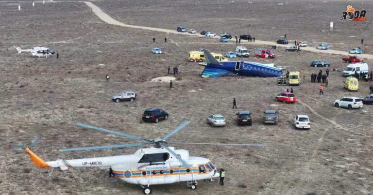 Tragedi Pesawat Azerbaijan Airlines, Kronologi Nahas di Aktau, Kazakhstan