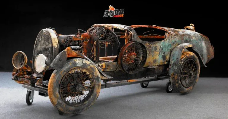 Bugatti Tenggelam Lebih 70 Tahun Bernilai RM 1.6 Juta