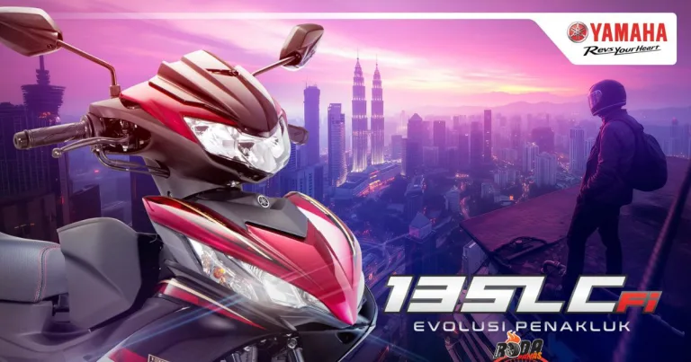 Yamaha 135LC FI 2025 Hadir dengan Warna Baharu