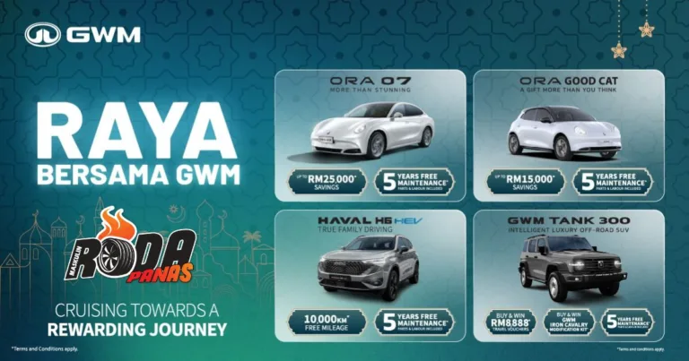 GWM Malaysia Anjur ‘Raya Bersama GWM’ – Rumah Terbuka, Hadiah Lumayan & Promosi Hebat!