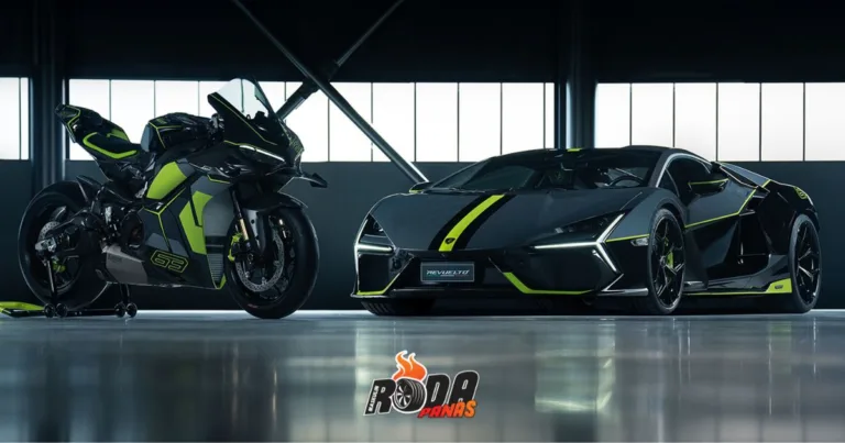 Ducati Panigale V4 Lamborghini Jentera Eksklusif Gabungan Dua Legenda Itali