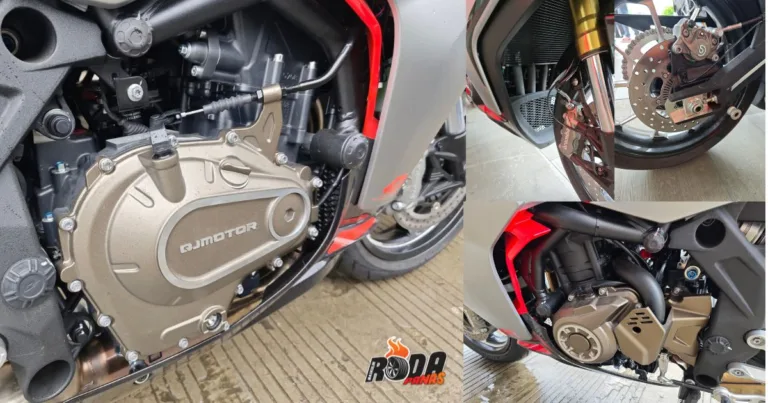 QJMotor SRK250RD 4 Silinder Dibuka Untuk Tempahan