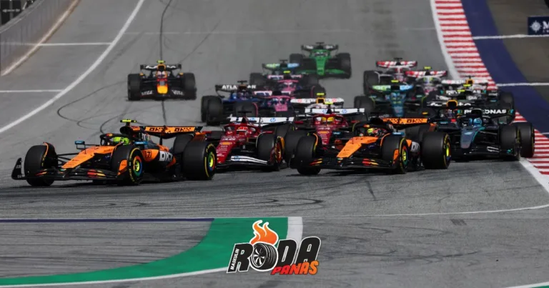F1 – Norris Tewaskan Piastri Dalam Pertarungan Sengit di GP Austria