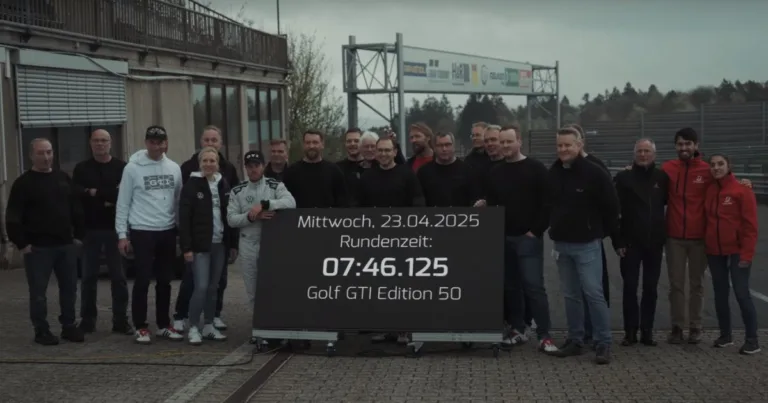 VW Golf GTI Edition 50 Takluk Nürburgring
