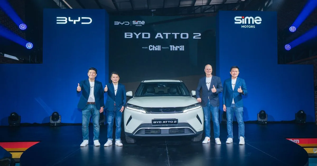 BYD ATTO 2 Masuk Pasaran Malaysia, Harga Bermula RM100,000