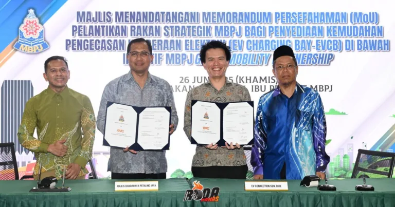 MBPJ Sasarkan 1,000 Pengecas EV di Petaling Jaya