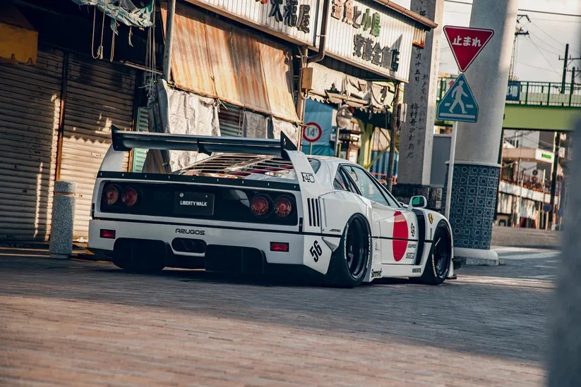 Liberty Walk Pamer F40 dan ER34 di Tokyo Auto Salon KL 2025