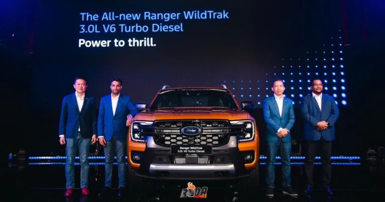 Ford Ranger WildTrak 3.0L V6 Turbo Diesel Kini di Malaysia