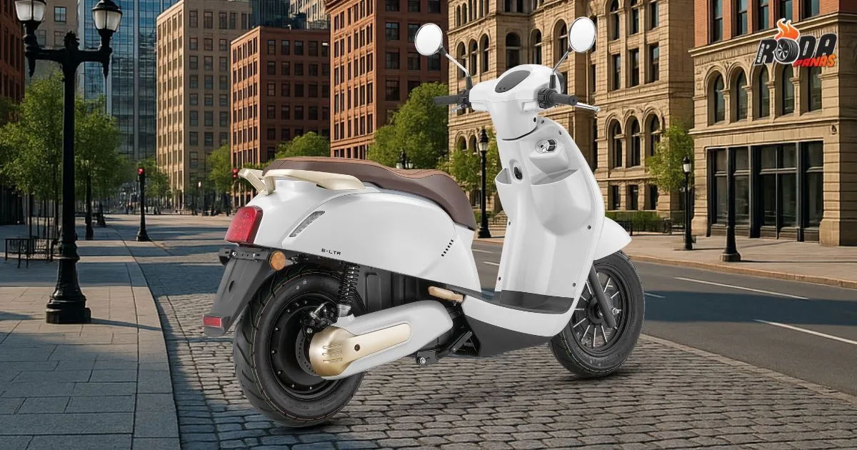 QJMOTOR E-LTR: Skuter Elektrik Mampu Milik