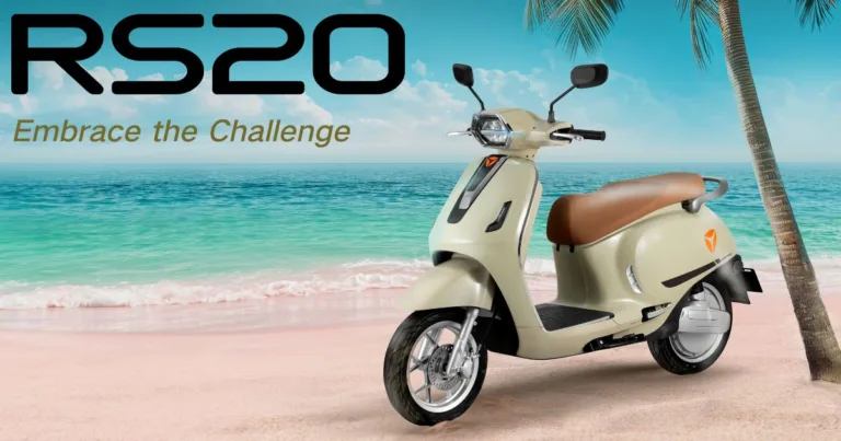 RM4,998 Sahaja! YADEA RS20, 105 KM Jarak Tunggangan