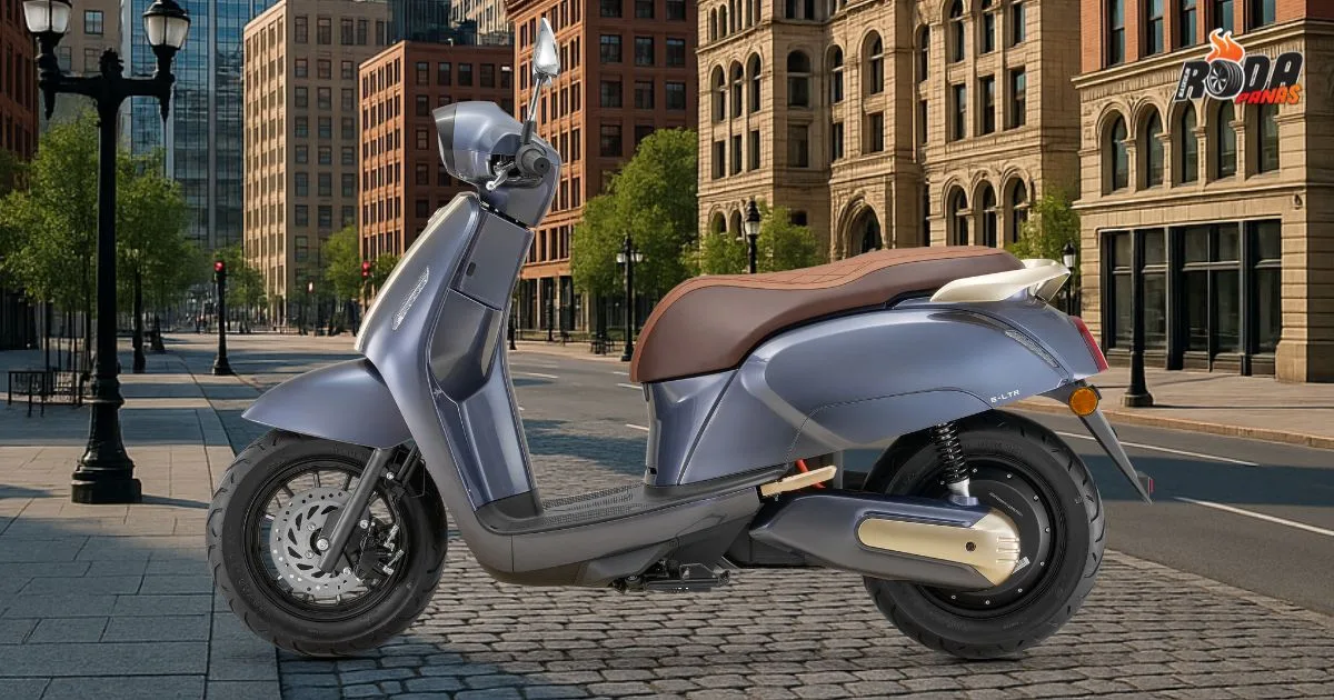 QJMOTOR E-LTR: Skuter Elektrik Mampu Milik