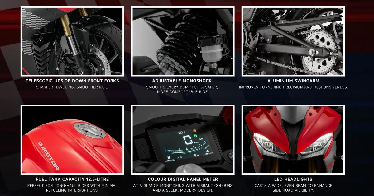 QJMOTOR Malaysia Perkenal SRK250R, Sportbike 250cc Bawah RM10,000