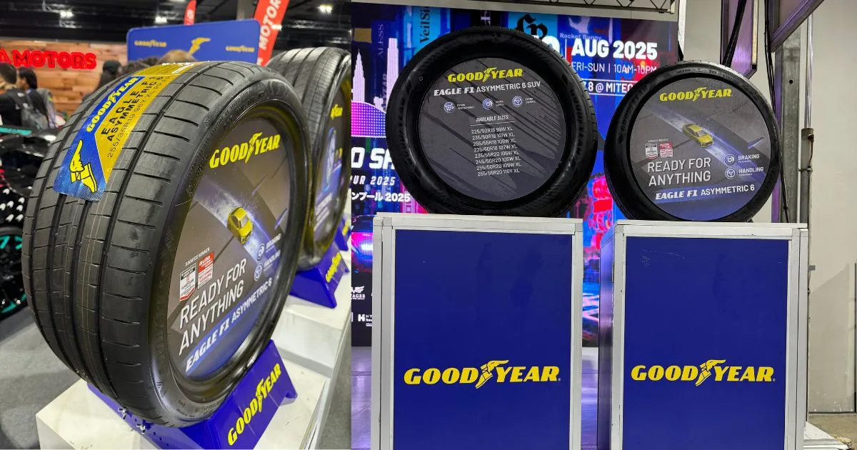 Goodyear Perkenal Eagle F1 Asymmetric 6 & Asymmetric 6 SUV