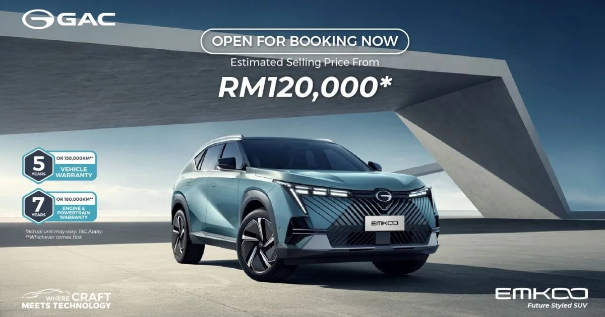 GAC Malaysia Perkenal EMKOO & M8 PHEV