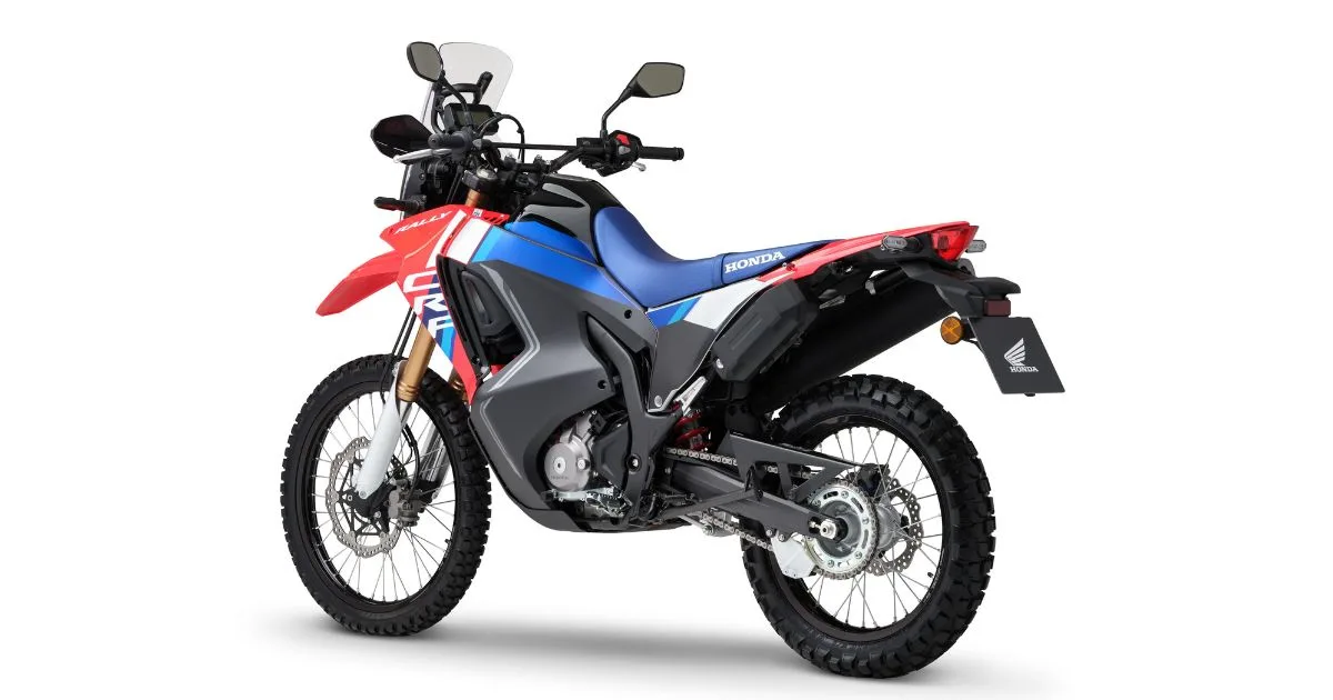 Honda CRF250 Rally Tampil dengan Warna Baharu Extreme Red