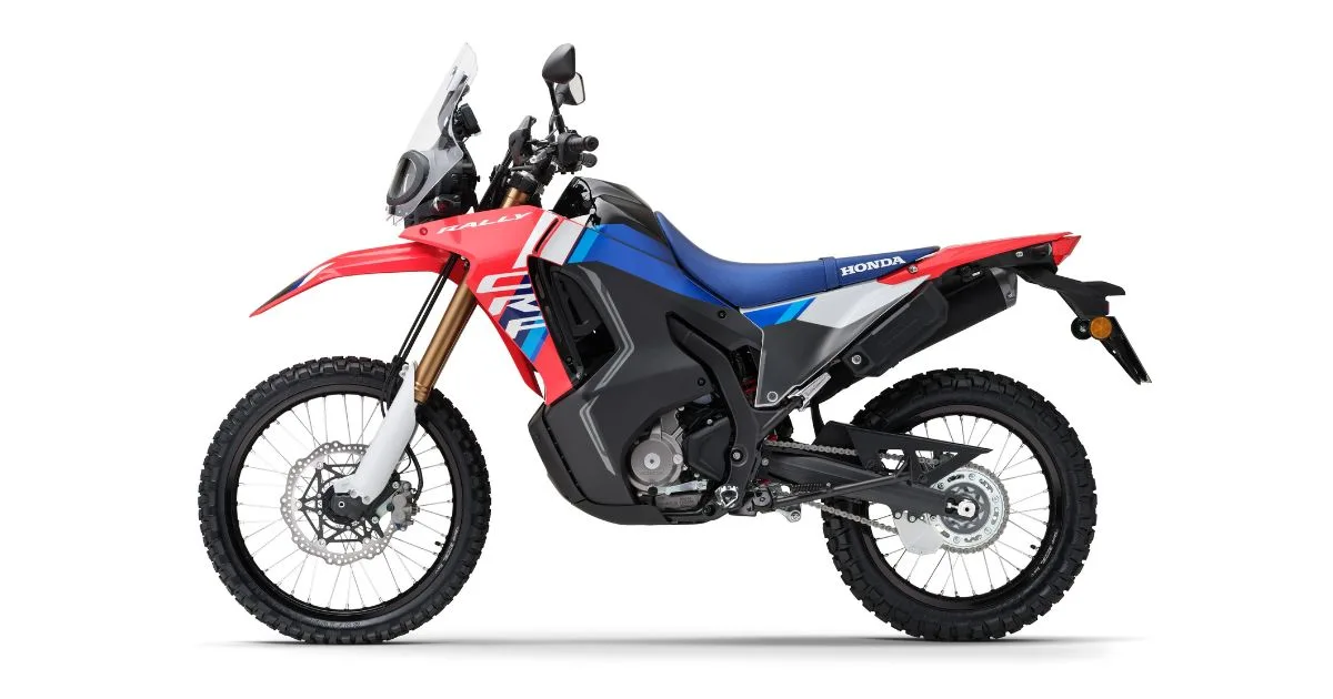 Honda CRF250 Rally Tampil dengan Warna Baharu Extreme Red