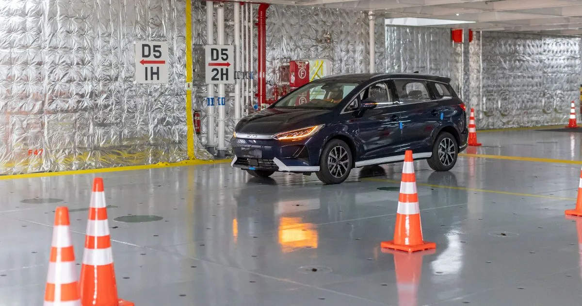 Kapal Pengangkut Khas BYD Zhengzhou Tiba di Malaysia