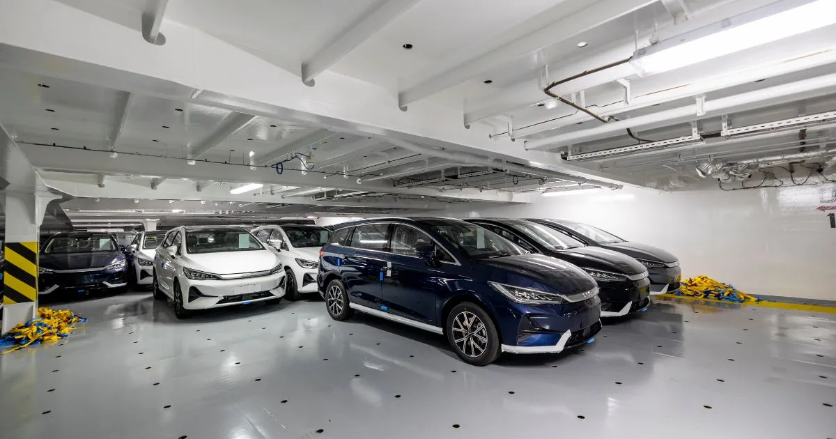 Kapal Pengangkut Khas BYD Zhengzhou Tiba di Malaysia