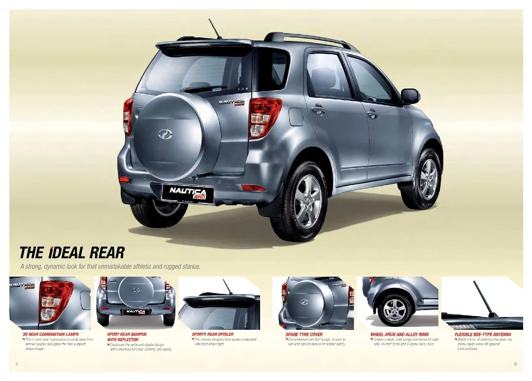 Model “RARE” Perodua Nautica