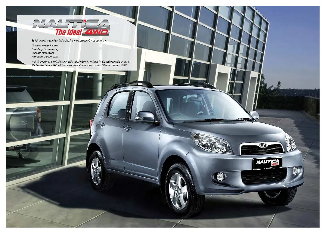 Model “RARE” Perodua Nautica
