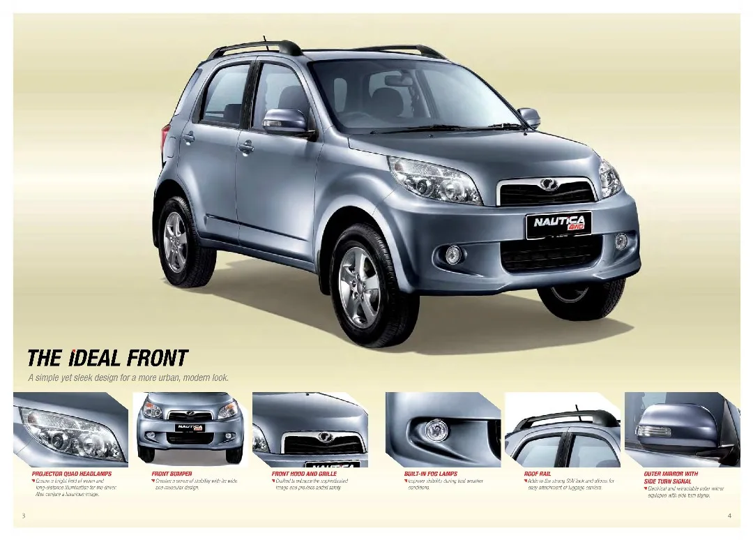 Model “RARE” Perodua Nautica