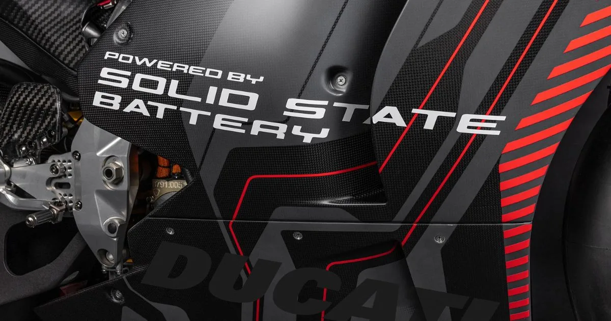 Ducati V21L Perkenal Bateri Solid-State