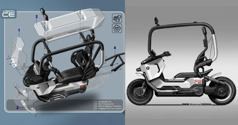 Motosikal Futuristik BMW Vision CE Gabungan Keselamatan, Gaya & Elektrifikasi