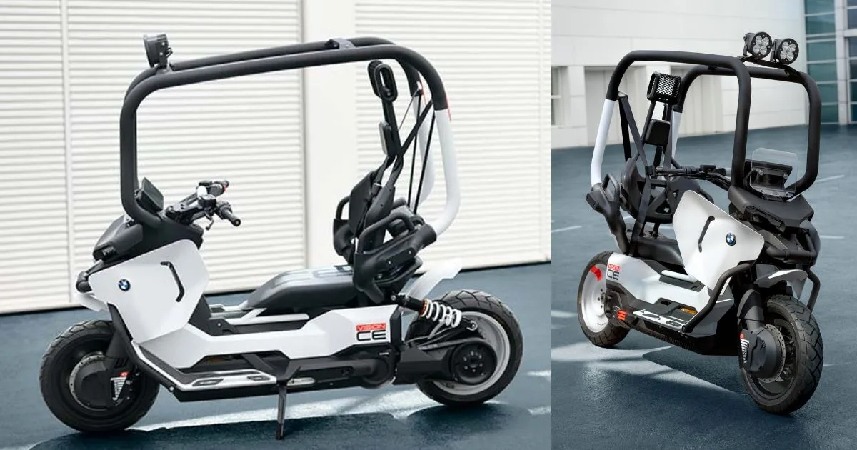 Motosikal Futuristik BMW Vision CE Gabungan Keselamatan, Gaya & Elektrifikasi