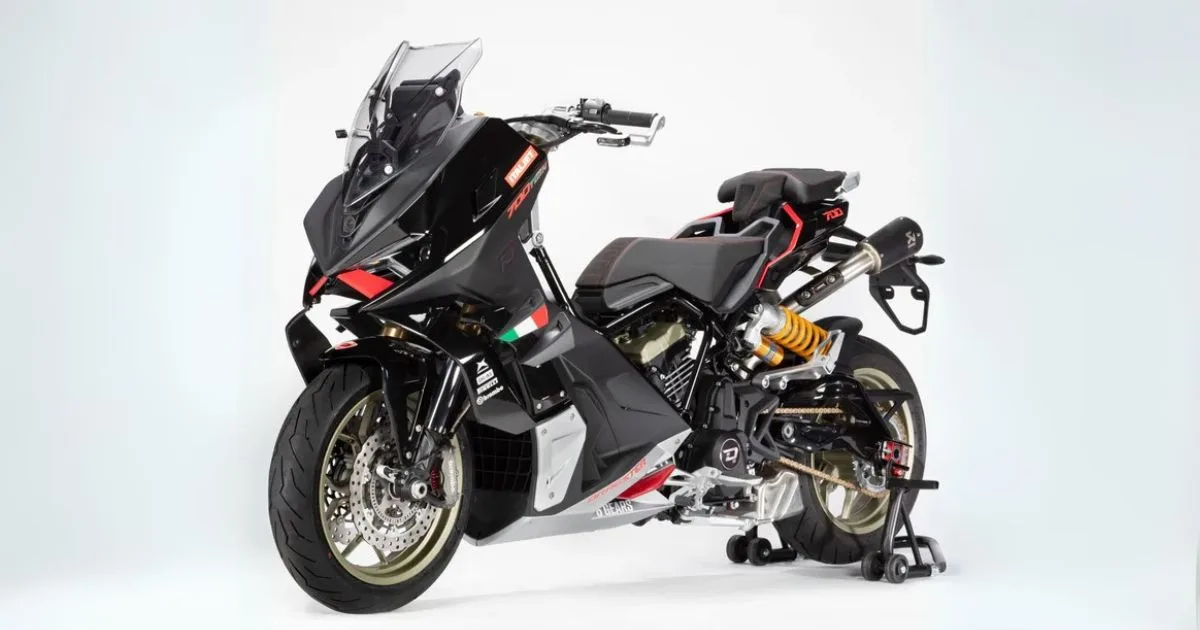 Italjet Dragster 700 Twin Dengan Komponen Öhlins, Brembo & Akrapovič 7 Italjet Dragster 700 Twin Dengan Komponen Öhlins, Brembo & Akrapovič