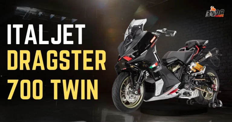 Italjet Dragster 700 Twin Dengan Komponen Öhlins, Brembo & Akrapovič