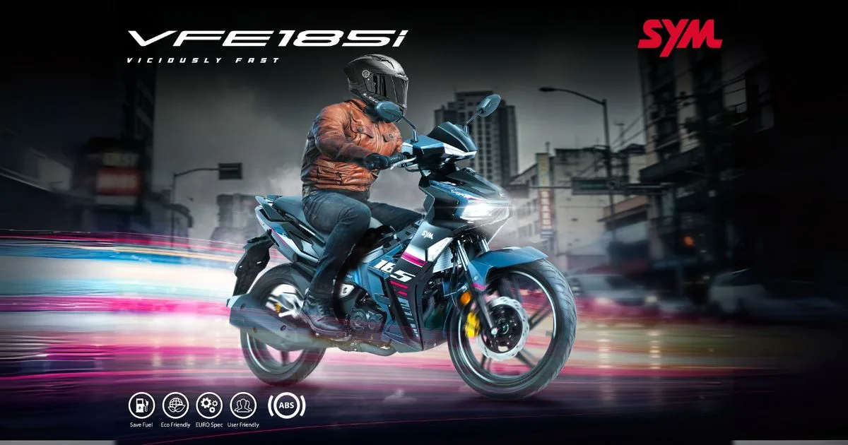 SYM VFE 185i, Kapcai 183CC Harga Di Bawah RM10,000!