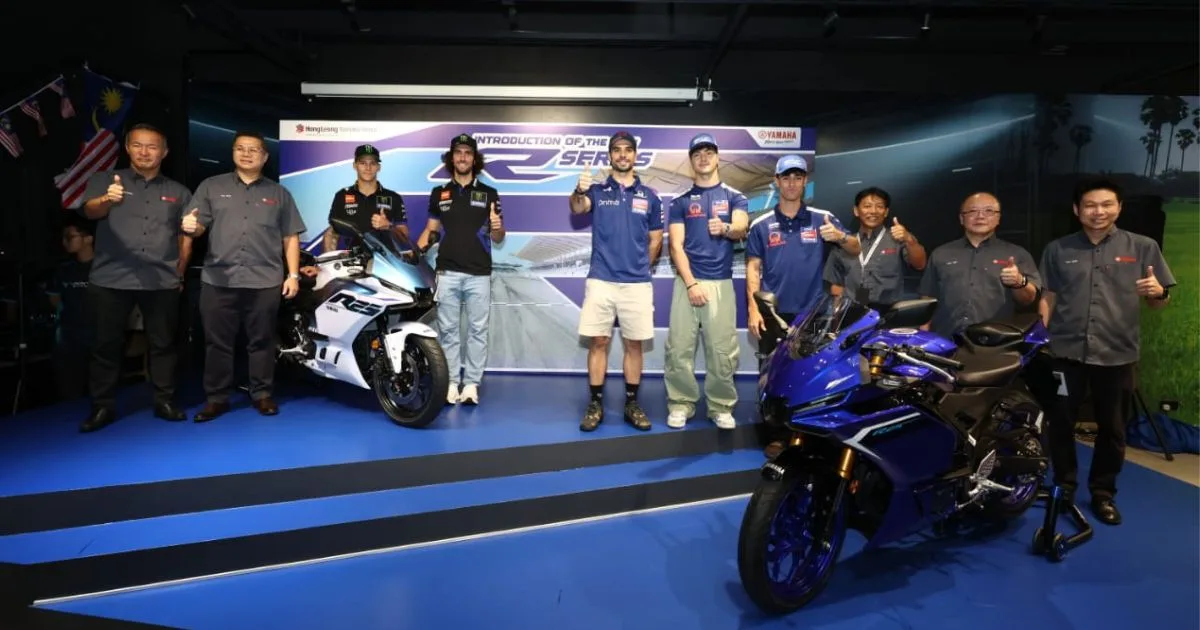 R25 2025 Baharu Hadir Dengan Assist & Slipper Clutch dan Aplikasi Y-Connect
