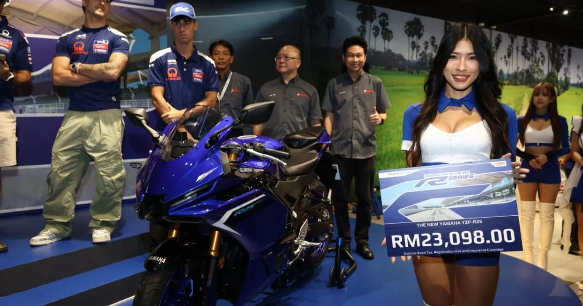 R25 2025 Baharu Hadir Dengan Assist & Slipper Clutch dan Aplikasi Y-Connect