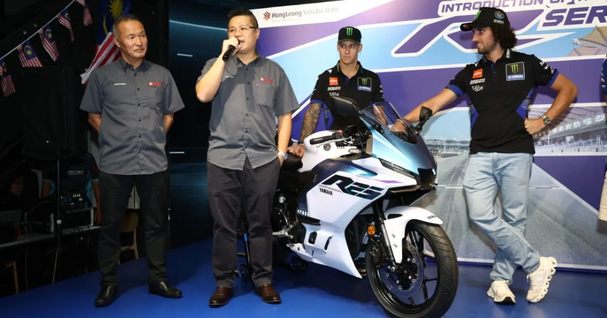 R25 2025 Baharu Hadir Dengan Assist & Slipper Clutch dan Aplikasi Y-Connect