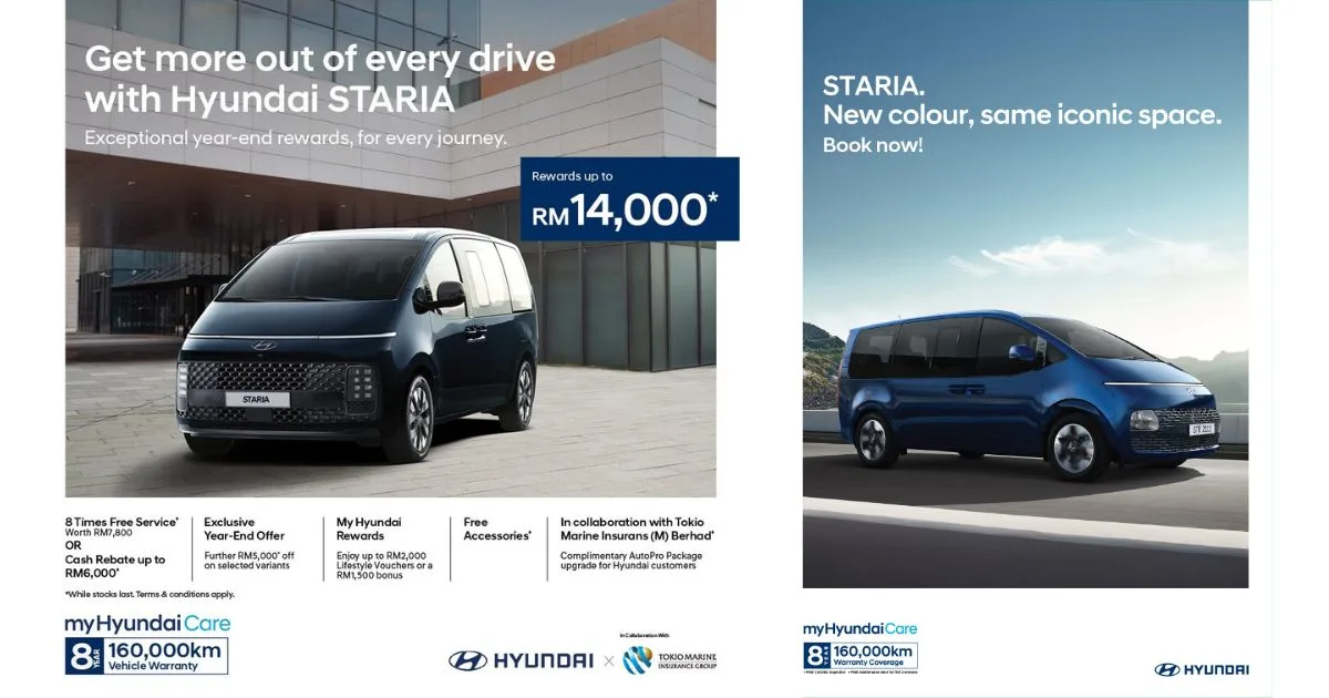Hyundai Buktikan Komitmen ‘Here to Stay’ di Malaysia, Hyundai STARIA CKD Dilancarkan