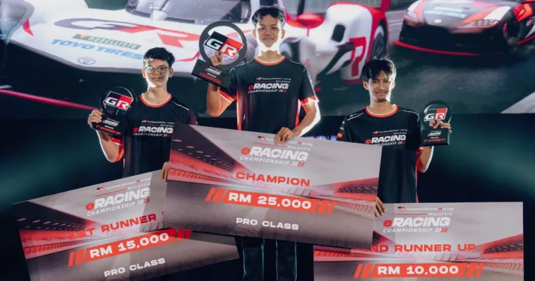 Adrenalin Maksimum Grand Finals Toyota GR Malaysia eRacing Championship 2025