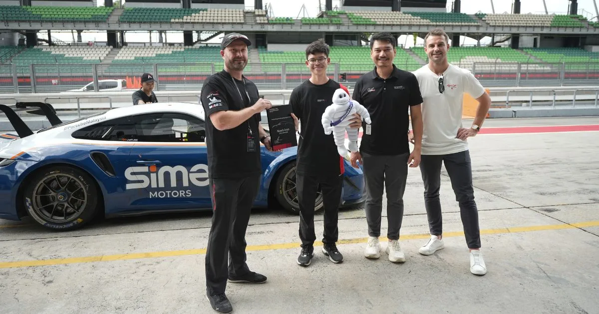 Juara Porsche Esports Malaysia Bawa Aksi Simulator ke Litar Sepang