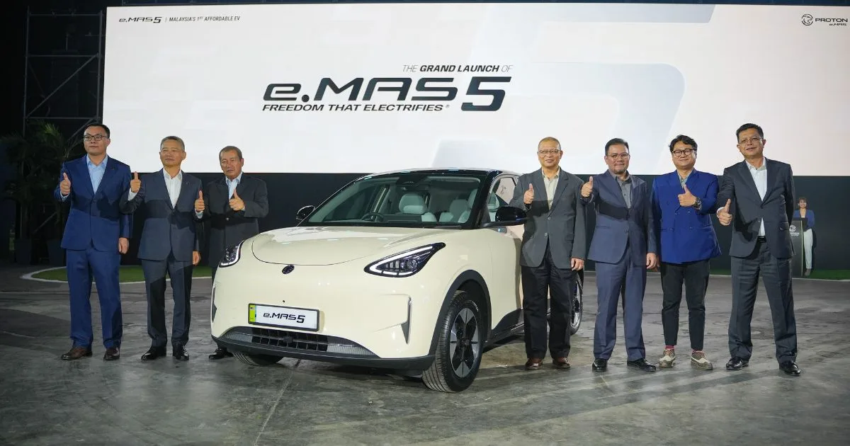 PROTON e.MAS 5: EV Mampu Milik Pertama Malaysia 6 PROTON e.MAS 5: EV Mampu Milik Pertama Malaysia