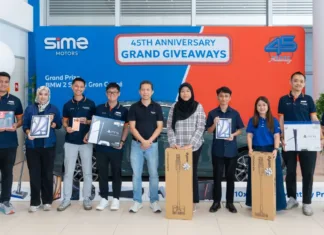 Sime Motors Umum Pemenang Sulung Kempen Ulang Tahun ke-45